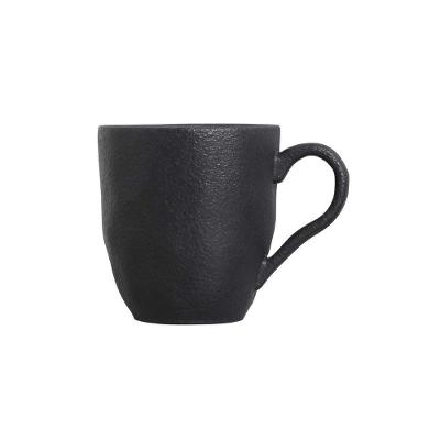 Caneca Em Cerâmica Preto Matte 250ml Porto Brasil