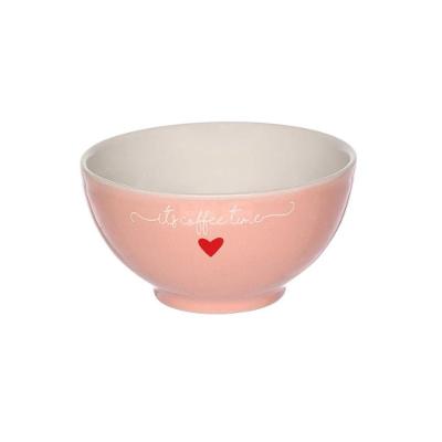 Bowl Em Porcelana L\'amour 440ml Haüskraft Rosa