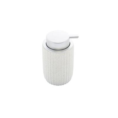 Dispenser Para Sabonete Líquido Em Cerâmica Nórdico 300ml Lyor Branco