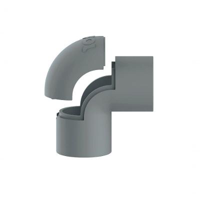 Joelho Pvc 3-4" Para Eletroduto Cinza Inpol