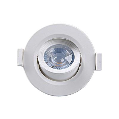 Spot Led Redondo Embutir 5w 3000k Direcional