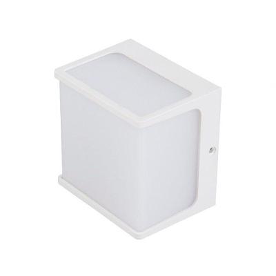 Arandela Led 8w Hansa 3000k Branca Ip65 Bivolt Gaya