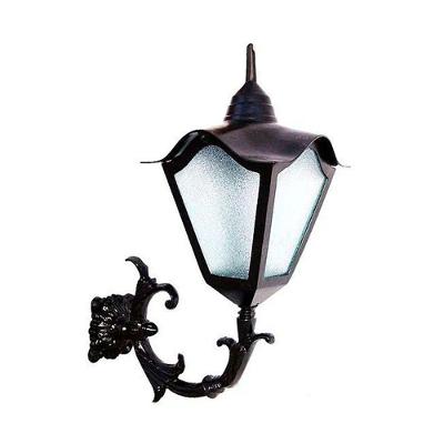 Luminária Romana com Braço Externa/interna em Alumínio 67cm