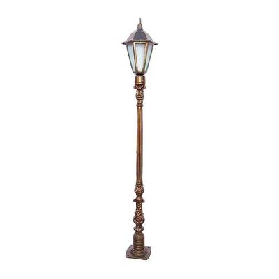 Poste Verona Mini para Jardim de Alumínio 01 Luminária 1,57m
