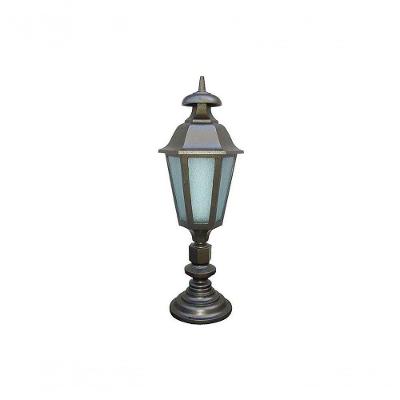 Poste Colonial Italiano Para Jardim Em Tubo De Alumínio 92Cm