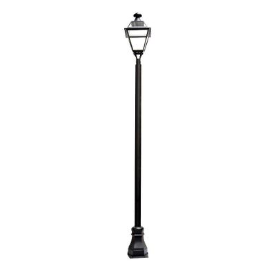 Poste Colonial De Jardim Manaus De Alumínio Fundido 416Cm