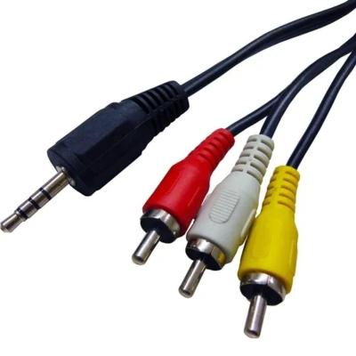 Cabo P2 Para 3 Rca Reforçado 1,5m