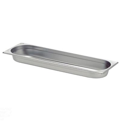 Cuba Tramontina Gn 2-4 Em Aço Inox Sem Alças Profundidade 65 Mm - Aço 304 Tramontina