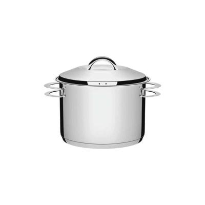 Caldeirão Tramontina Solar Em Aço Inox Fundo Triplo Com Tampa E Alças 20 Cm 4,6 L Tramontina