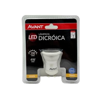 Lâmpada Led Dicróica Mr11 4w Amarelo 3000k