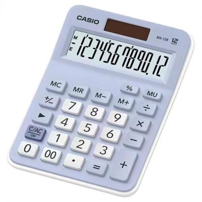 Calculadora De Mesa 12 Digitos Azul Mx-12b-lb