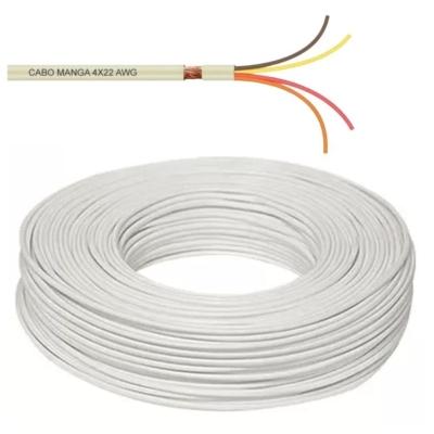 Cabo Manga Fibra Óptica 4X22 Awg Para Iluminação De Piscinas Led Rgb (Metro)