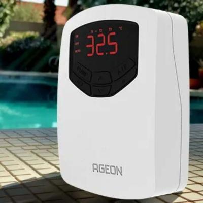 Controlador Para Aquecimento De Piscina Por Diferencial De Temperatura Automático Bivolt