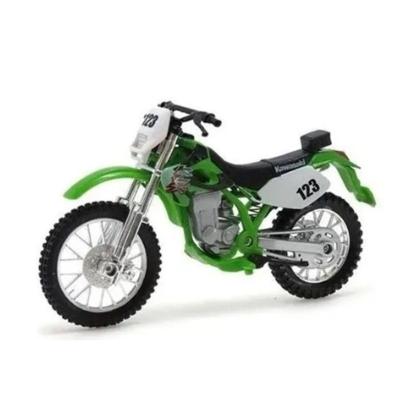 Miniatura Moto De Trilha Kawasaki Klx250sr Mini Esportiva