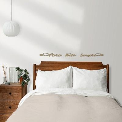 Palavra Decorativa Mdf Corte Laser Modelo 2 Cru