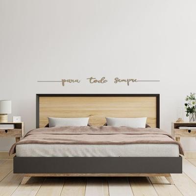 Palavra Decorativa Mdf Corte Laser Modelo 3 Cru