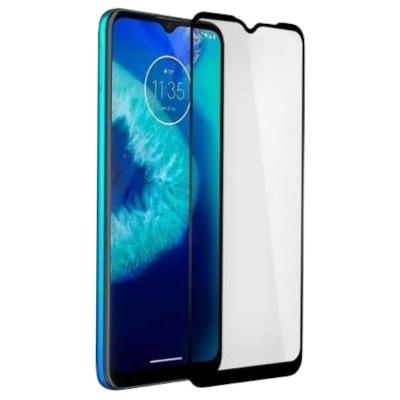 Película De Vidro 3D Para Moto G8 Plus Com Bordas Pretas