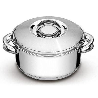 Caçarola Tramontina Em Inox Com Tampa E Alças 24 Cm 4,7L