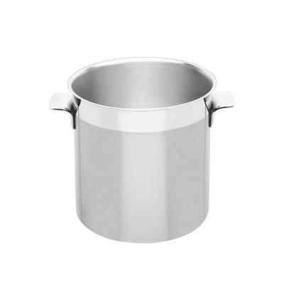 Balde Para Gelo Em Aço Inox Com Acabamento Fosco