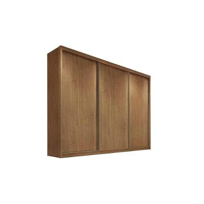 Guarda Roupa Casal 3 Portas de Correr e 6 Gavetas Natus Freijo Cumaru - Novo Horizonte