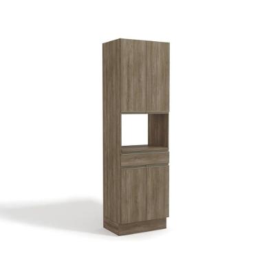 Paneleiro de Cozinha Maxxi G751 1 Forno c/ 4 Portas e 1 Gaveta 70cm Nogal - Kappesberg