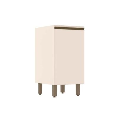 Balcão de Cozinha Connect 1 Porta s/Tampo 40x52x81cm Off White - Henn