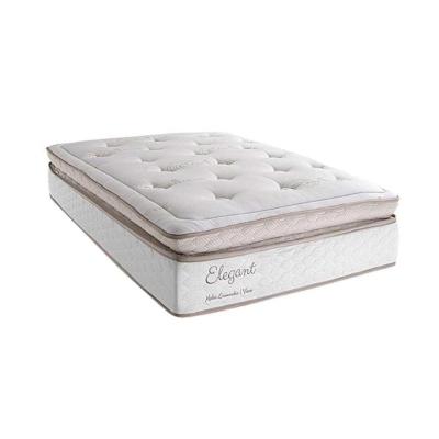 Colchão Solteiro Molas Ensacadas MasterPocket Elegant Pillow Top (88x188x34) - Herval