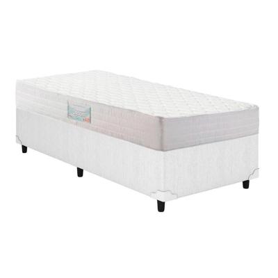 Conjunto Box Solteiro: Colchão Anatômico Herval D28/AG65 Droom + Base CRC Courano White(88x188)
