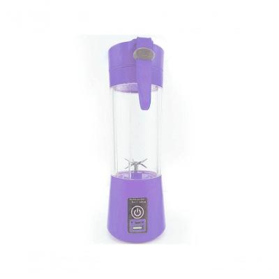 Mini Liquidificador Portátil Usb 6 Lâminas - Roxo