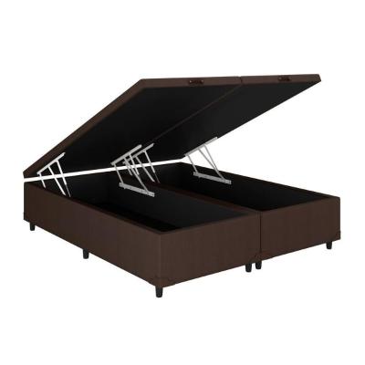 Cama Box Baú King Universal Courano Brown (186x198x35) - Costa Rica