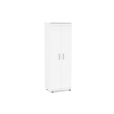 Armário Multiuso Lavanderia Limeira 169 c/ 2 Portas Branco - Politorno
