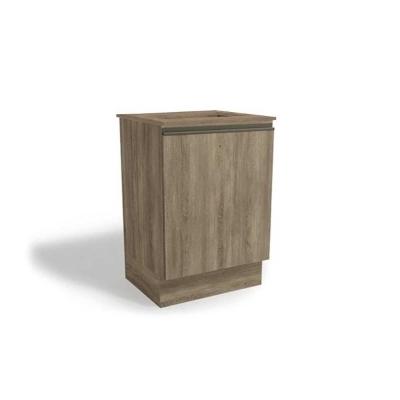 Balcão de Cozinha Maxxi G742 p/Cooktop 1 Porta c/Tampo 60cm Nogal/Nogal - Kappesberg