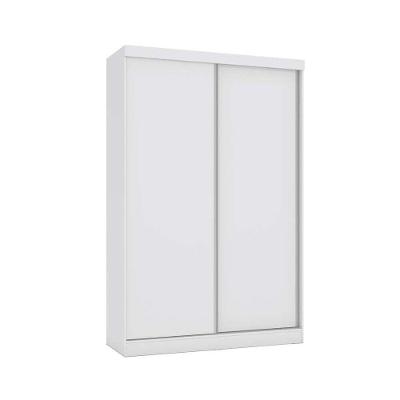 Guarda Roupa Solteiro 2 Portas de Correr e 2 Gavetas N571 Branco - Kappesberg