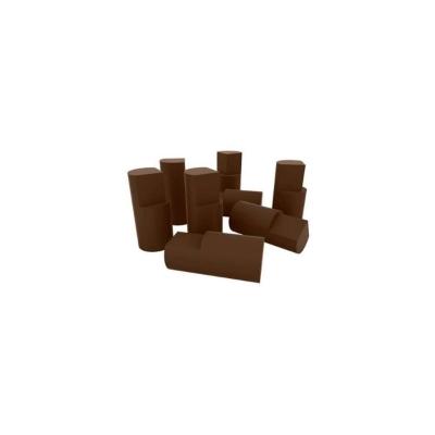 Multiuso de Cozinha Kit 8Un Pés Madeira P/ Balcão Castanho - Henn