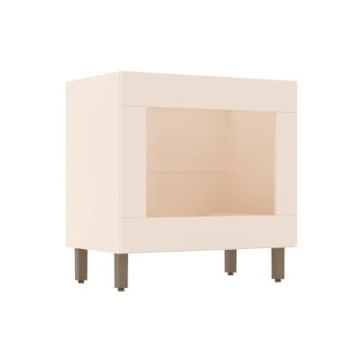 Balcão de Cozinha Connect Cooktop c/Forno Embutir 80x51x82cm Off White - Henn