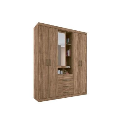 Guarda Roupa Solteiro 5 Portas E 3 Gavetas Havana Star 5.3 Atacama - Santos Andirá