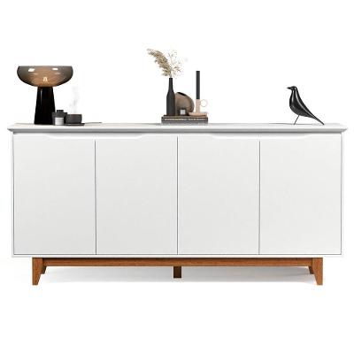 Buffet Aparador 4 Portas Flop Branco - Casa Chick