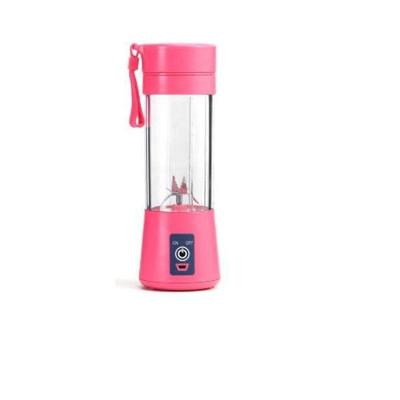 Mini Liquidificador Portátil Pratico 6 Lâminas - Rosa