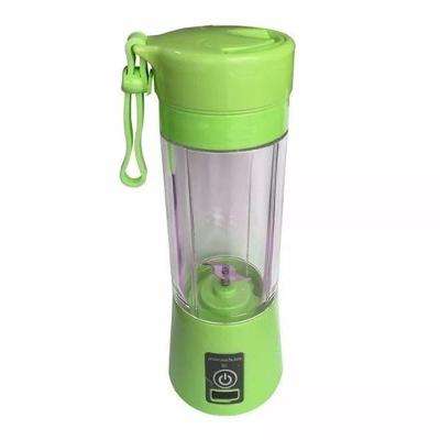 Mini Liquidificador Portátil Juice Cup Usb 6 Lâminas Verde