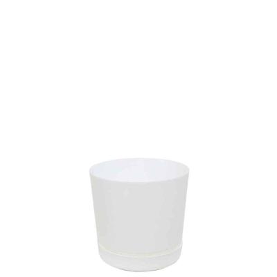 Vaso Rio 15 X 15 Cm Cor 06 - Branco Sólido
