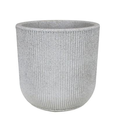 Vaso Sp27 45 X 45 Cm Cor 52 - Branco Artstone