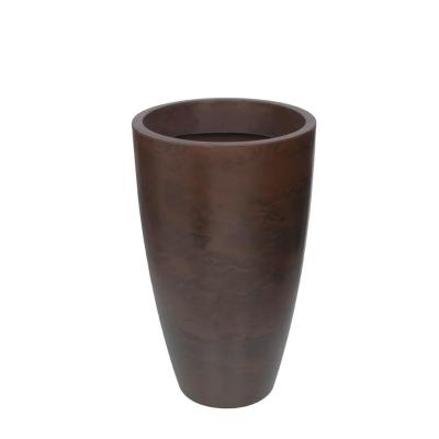 Vaso Verona Redondo Alto 52 X 90 Cm Cor 09 - Antique Rusty