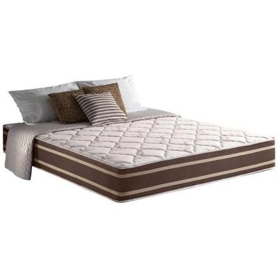 Colchão Casal Molas Ensacadas MasterPocket Duo Sono Double Face Euro Pillow Brown (138x188x25) - Anjos