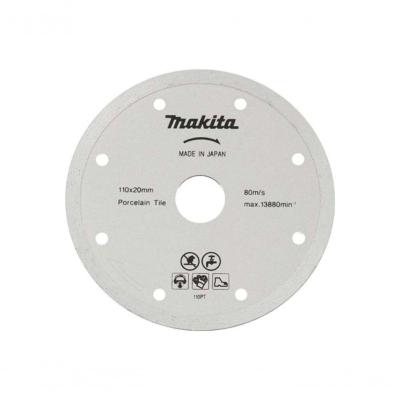 Disco Diamantado Makita 110X20Mm P/ Porcelanato B-22919 Blis