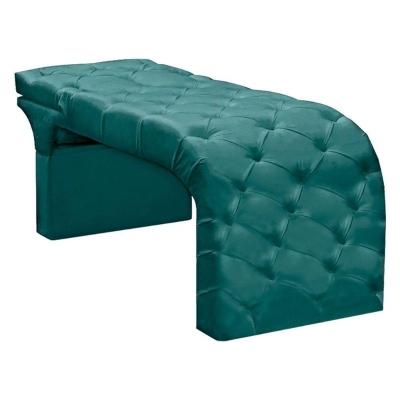 Maca De Estética Reclinável E Reta Andressa Speciale Home Veludo Ciano