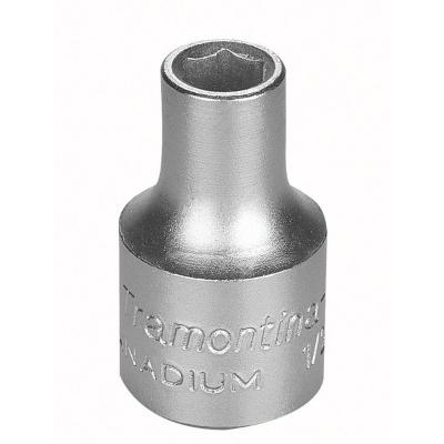 Soquete Sextavado Em Aço Cromo Vanádio 5/16" - Encaixe 1/2" Tramontina Pro Tramontina