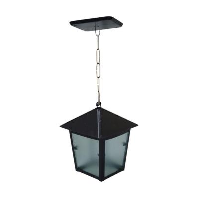 Luminária De Teto Verona Em Alumínio Fundido Preta 20X11Cm