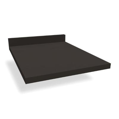 Tampo p/ Balcão Cozinha  B648 40cm Polipropileno Preto - Kappesberg