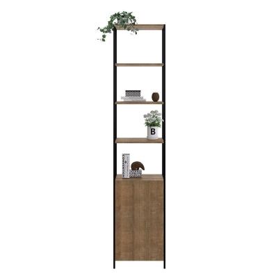 Estante Multiuso Steel Quadra 01 Porta Estilo Vermont
