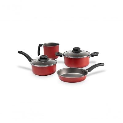 Jogo De Panelas Com 4 Peças - Ruby - Brinox Vermelho Brinox